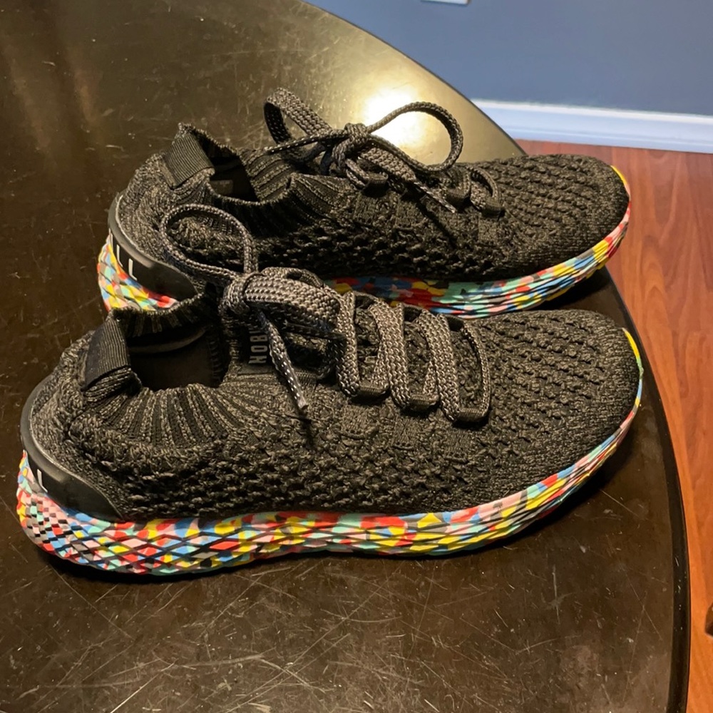 Nobull black wild knit runners